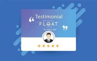 Testimionials at Be Still Float 1050 Riverside Ave, Jacksonville, FL 32204