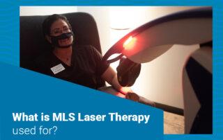 Treat neuropathy pain with MLS Laser Therapy