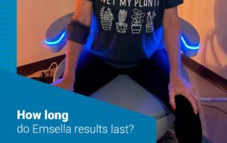 How long do Emsella results last? urinary incontinence